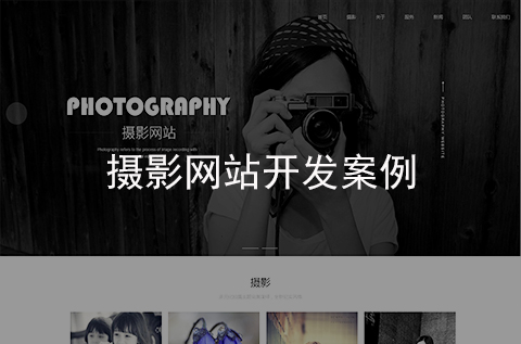 攝影網(wǎng)站開發(fā)案例（石家莊網(wǎng)站建設(shè)案例）