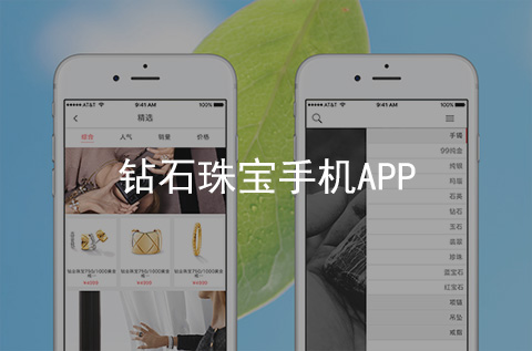 鉆石珠寶手機(jī)APP開發(fā)案例