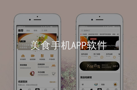 美食手機(jī)APP制作案例